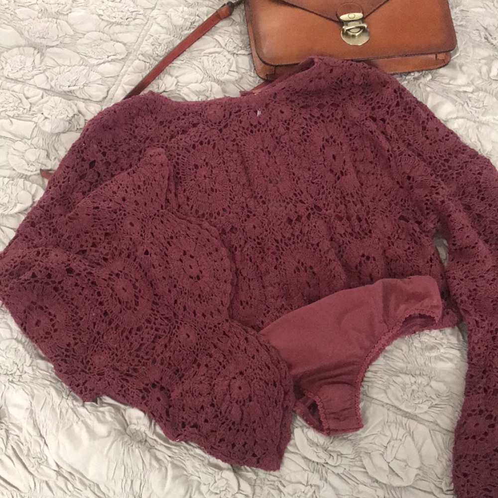 Free People Desert Daze Bodysuit Size M - Picture 3 of 11